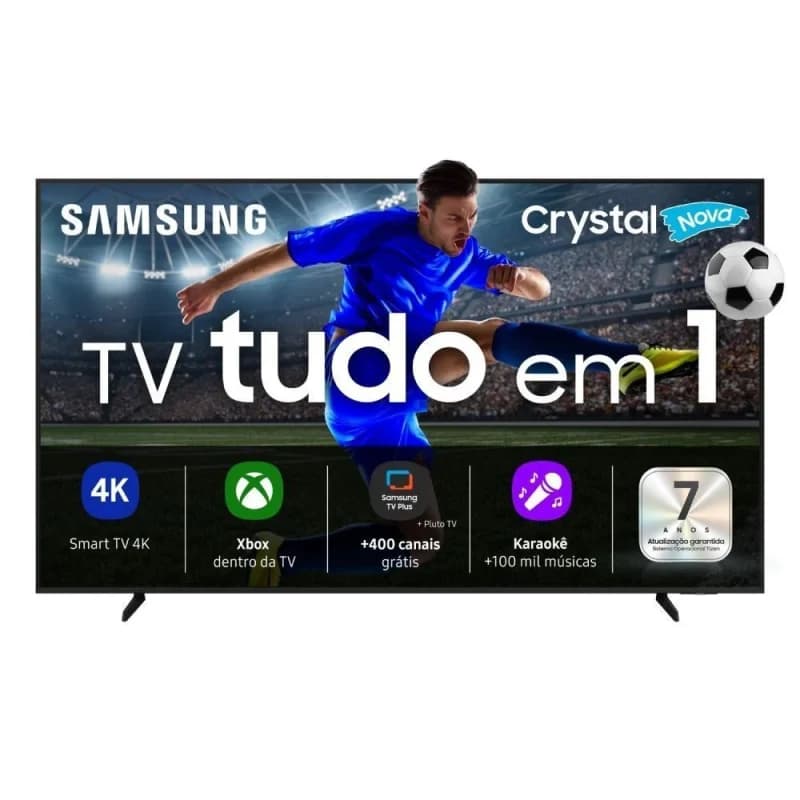 Smart TV Samsung 55 4K Crystal UHD — foto 1